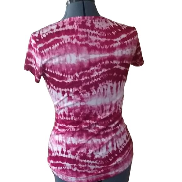 Danskin pink tie dye performance t-shirt medium - Picture 3 of 3